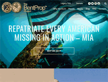 Tablet Screenshot of bentprop.org